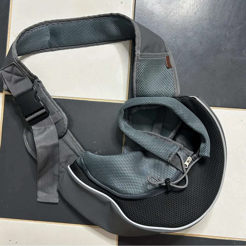 Pet Carrier Backpack with Mesh Design